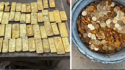 ಪತ್ತೆಯಾದ ಚಿನ್ನ ಪತ್ತೆಯಾದ ಚಿನ್ನ