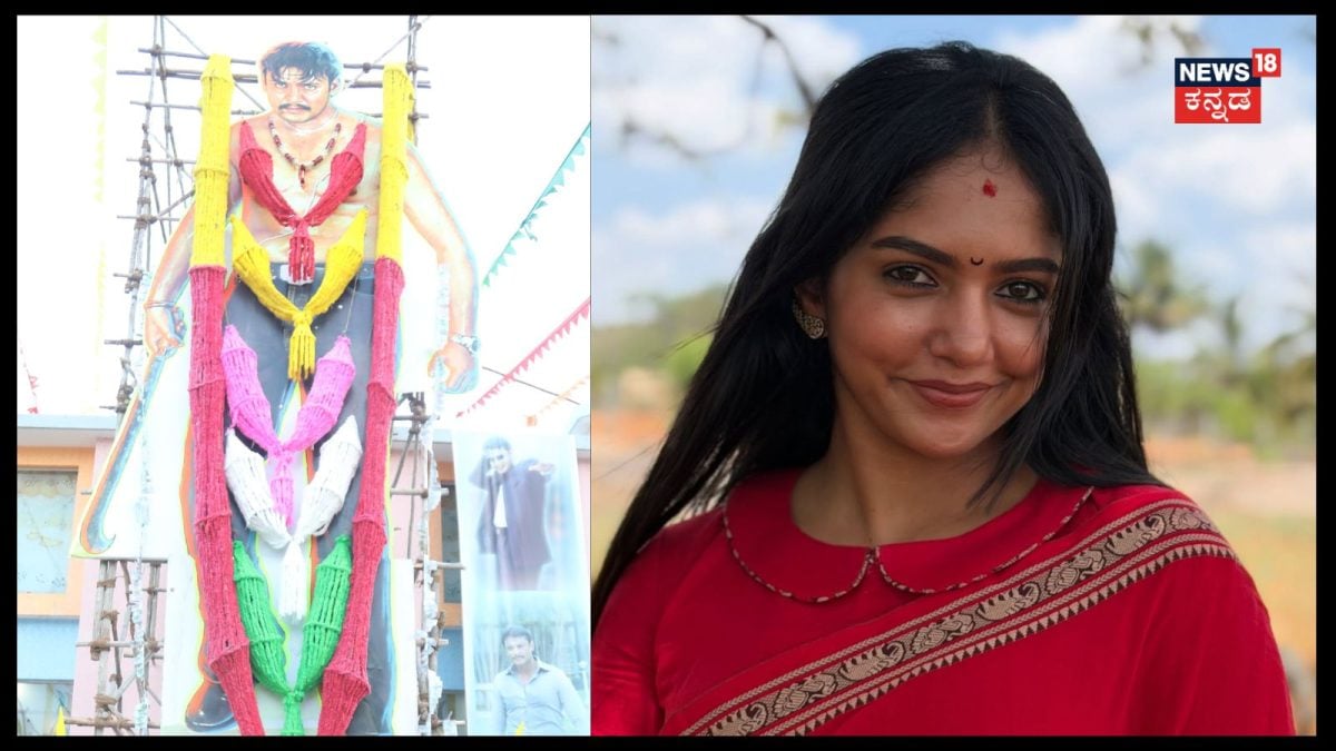 ದರ್ಶನ್ ಕಟೌಟ್ ಮುಂದೆ ಭವ್ಯ ಗೌಡ ಶೂಟಿಂಗ್