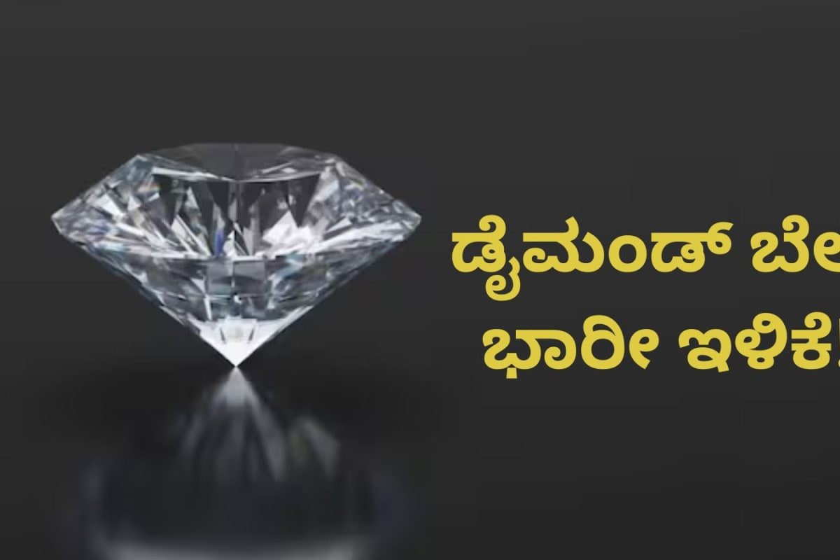 Diamond Rate: ವಜ್ರದ ಬೆಲೆ ಭಾರೀ ಇಳಿಕೆ, 20 ವರ್ಷದಲ್ಲಿ ಅತ್ಯಂತ ಕನಿಷ್ಠ ಮಟ್ಟಕ್ಕಿಳಿದ ಡೈಮಂಡ್ ರೇಟ್, ಹಾಗಾದ್ರೆ ಉಂಗುರ ಯಾಕಷ್ಟು ದುಬಾರಿ?