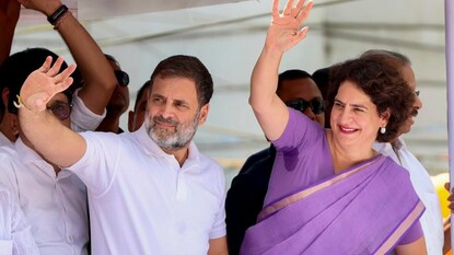  ರಾಹುಲ್ ಗಾಂಧಿ- ಪ್ರಿಯಾಂಕ ಗಾಂಧಿ (File Photo)