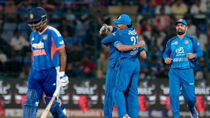  ಭಾರತ vs ಅಫ್ಘಾನಿಸ್ತಾನ (Photo: PTI)