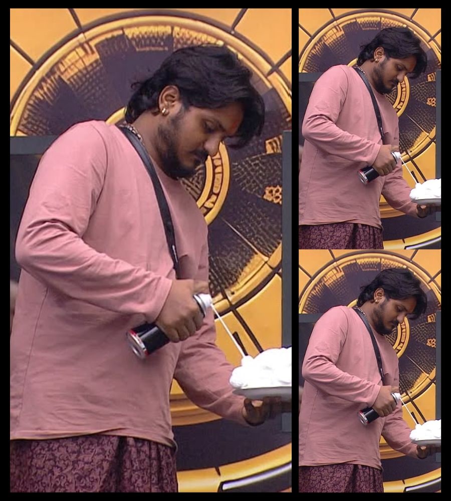 bigg boss kannada kiran shastri kavya gowda vaishnavi kaundinya fight