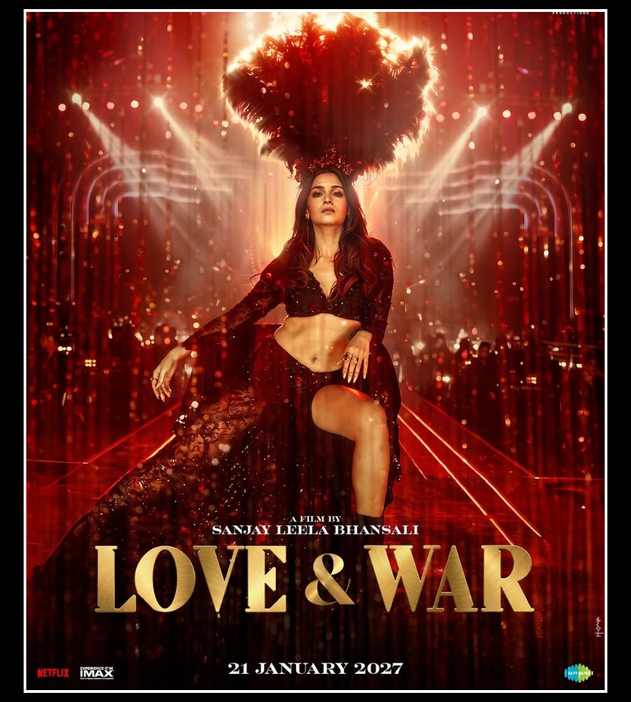 Alia Bhatt first look Love and War Movie Latest Updates