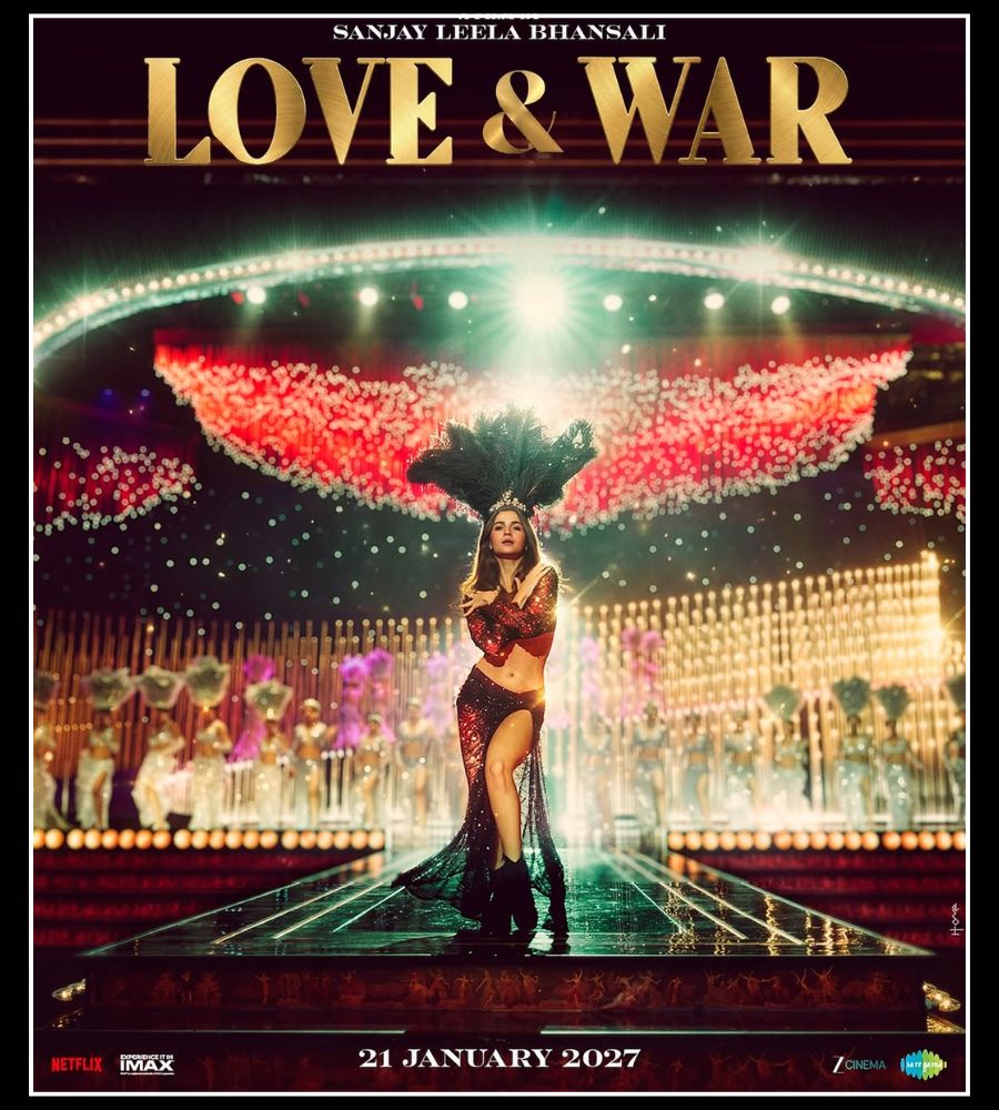 Alia Bhatt first look Love and War Movie Latest Updates