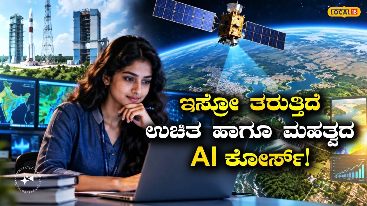 AI Course: ISROದಿಂದ AI-ML ಉಚಿತ ಆನ್‌ಲೈನ್ ಕೋರ್ಸ್; ಈ ವಿಷಯ ಕಲಿತರೆ ನಿಮಗೆ ಸಿಗಲಿದೆ 12 ಲಕ್ಷದ ಪ್ಯಾಕೇಜ್!‌