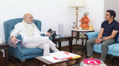 ಅಮಿತ್ ಶಾ-ಗೌತಮ್ ಗಂಭೀರ್
