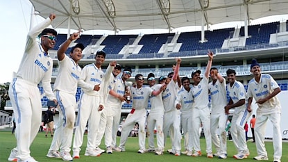 ಆಸ್ಟ್ರೇಲಿಯಾ ವಿರುದ್ಧ ಭಾರತ U19 ತಂಡಕ್ಕೆ ಭರ್ಜರಿ ಜಯ (ANI) ಆಸ್ಟ್ರೇಲಿಯಾ ವಿರುದ್ಧ ಭಾರತ U19 ತಂಡಕ್ಕೆ ಭರ್ಜರಿ ಜಯ (ANI)