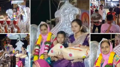 ಮಹರಾಷ್ಟ್ರದಲ್ಲಿ ಹೆಣ್ಣು ಮಗುವನ್ನ ಮೆರವಣಿಗೆ ಮಾಡಿಸಿದ ಕುಟುಂಬ