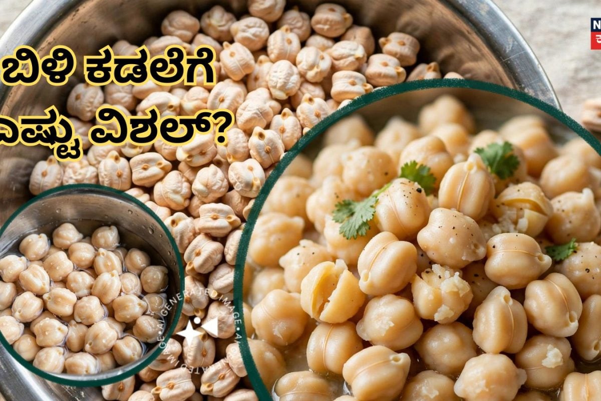 White/Kabuli Chana: ರಾತ್ರಿಪೂರ್ತಿ ನೆನೆಸಿಟ್ಟ ಬಿಳಿ ಕಡಲೆ ಬೇಯಲು ಎಷ್ಟು ವಿಶಲ್ ಬೇಕು?