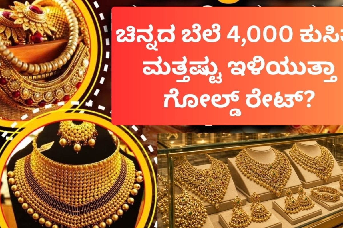 Gold Price: ಒಂದೇ ವಾರಕ್ಕೆ ಚಿನ್ನ ಬೆಲೆ ₹4000 ಕುಸಿತ! 10 ಗ್ರಾಂ ಗೋಲ್ಡ್​ಗೆ ಈಗ ಎಷ್ಟಿದೆ ರೇಟ್​? ಮತ್ತೆ ಇಳಿಕೆಯತ್ತ ಬಂಗಾರ