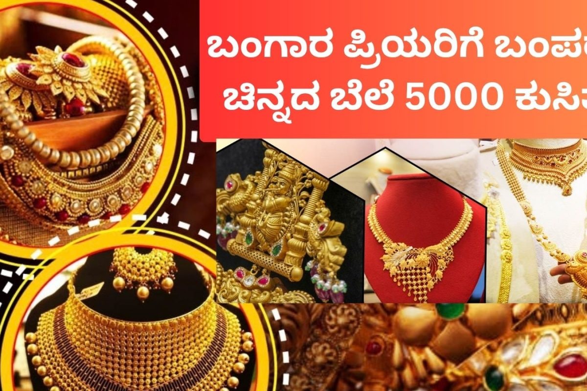 Gold Price: ಬಂಗಾರ ಪ್ರಿಯರಿಗೆ ಬಂಪರ್! ಚಿನ್ನದ ಬೆಲೆಯಲ್ಲಿ ₹5000 ಕುಸಿತ; ಬೆಳ್ಳಿಯಲ್ಲೂ ಭಾರೀ ಇಳಿಕೆ, ಮತ್ತಷ್ಟು ಕಡಿಮೆ ಆಗುತ್ತಾ?
