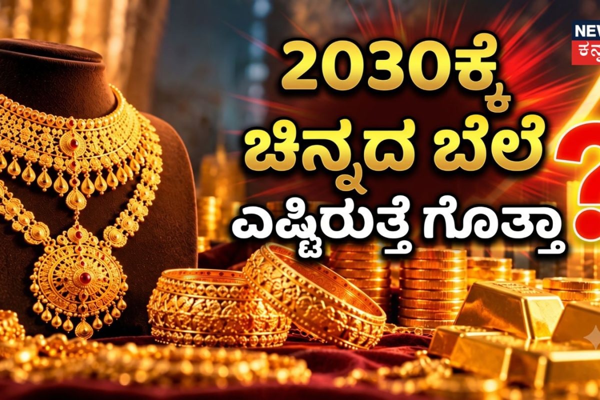 Gold Price In 2030: ಚಿನ್ನದ ಮೇಲೆ ಆಸೆ ಬಿಡಬೇಕಾ ಮಿಡಲ್​ ಕ್ಲಾಸ್​ ಜನ? ಮುಂದಿನ ಮೂರ್ನಾಲ್ಕು ವರ್ಷದ ಒಳಗೆ ಬೆಲೆ ಇಷ್ಟಾಗುತ್ತಂತೆ!
