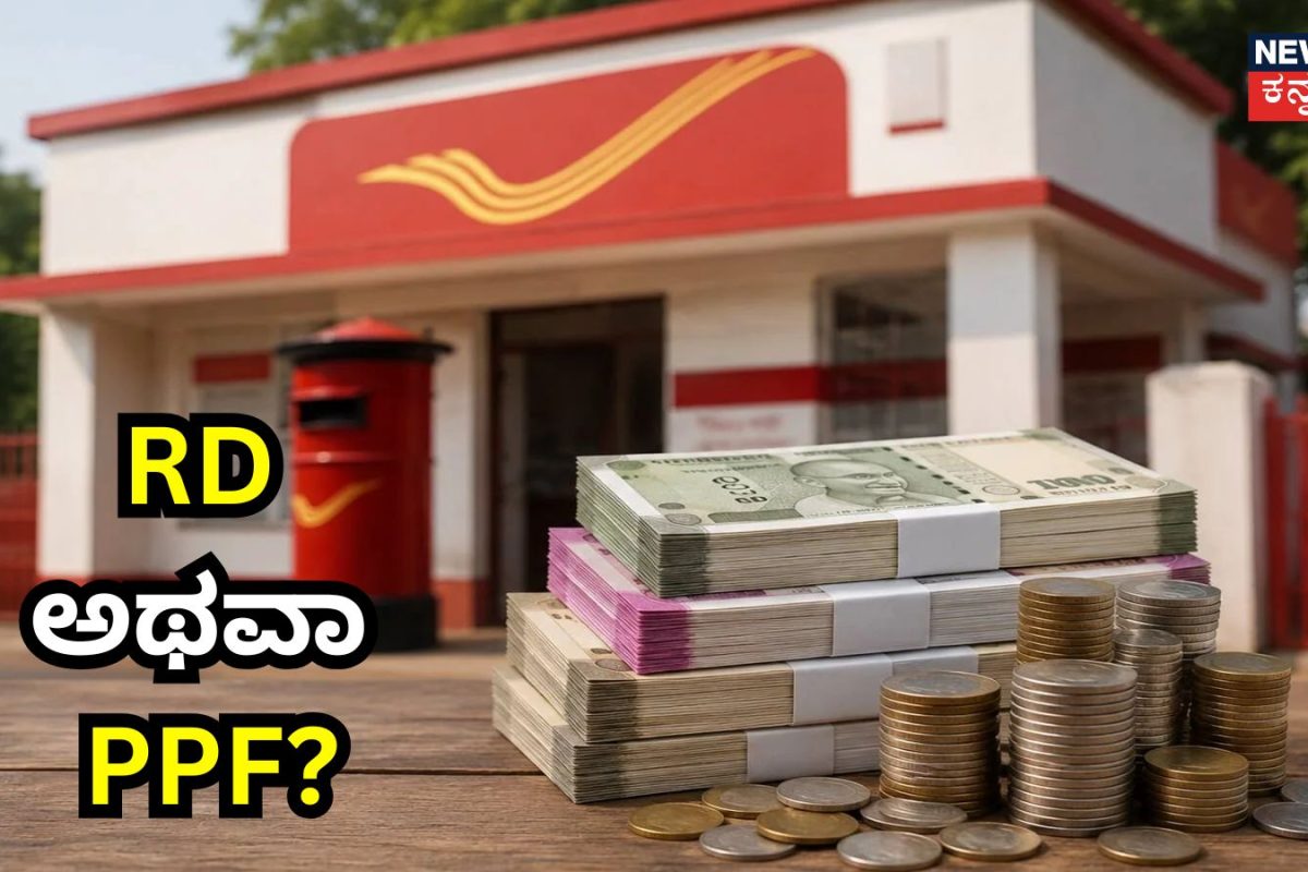 Post Office Scheme: ತಿಂಗಳಿಗೆ ₹10000 ಹೂಡಿಕೆ ಮಾಡಿದರೆ ಯಾವ ಯೋಜನೆಯಲ್ಲಿ ಉತ್ತಮ ಲಾಭ ಸಿಗುತ್ತೆ? ಆರ್‌ಡಿ ಅಥವಾ ಪಿಪಿಎಫ್?
