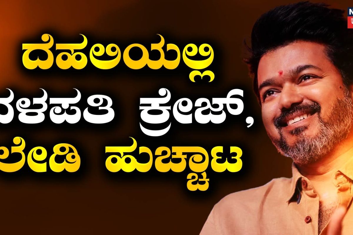 Vijay: ಸಿಎಂ ವಿಜಯ್ ಬಂದು ಅಪ್ಪಿಕೊಳ್ಳೋ ತನಕ ಏಳಲ್ಲಾ.. ಏಳಲ್ಲಾ! ದೆಹಲಿಯಲ್ಲಿ ಮಹಿಳಾ ಅಭಿಮಾನಿಯ ಹುಚ್ಚಾಟ