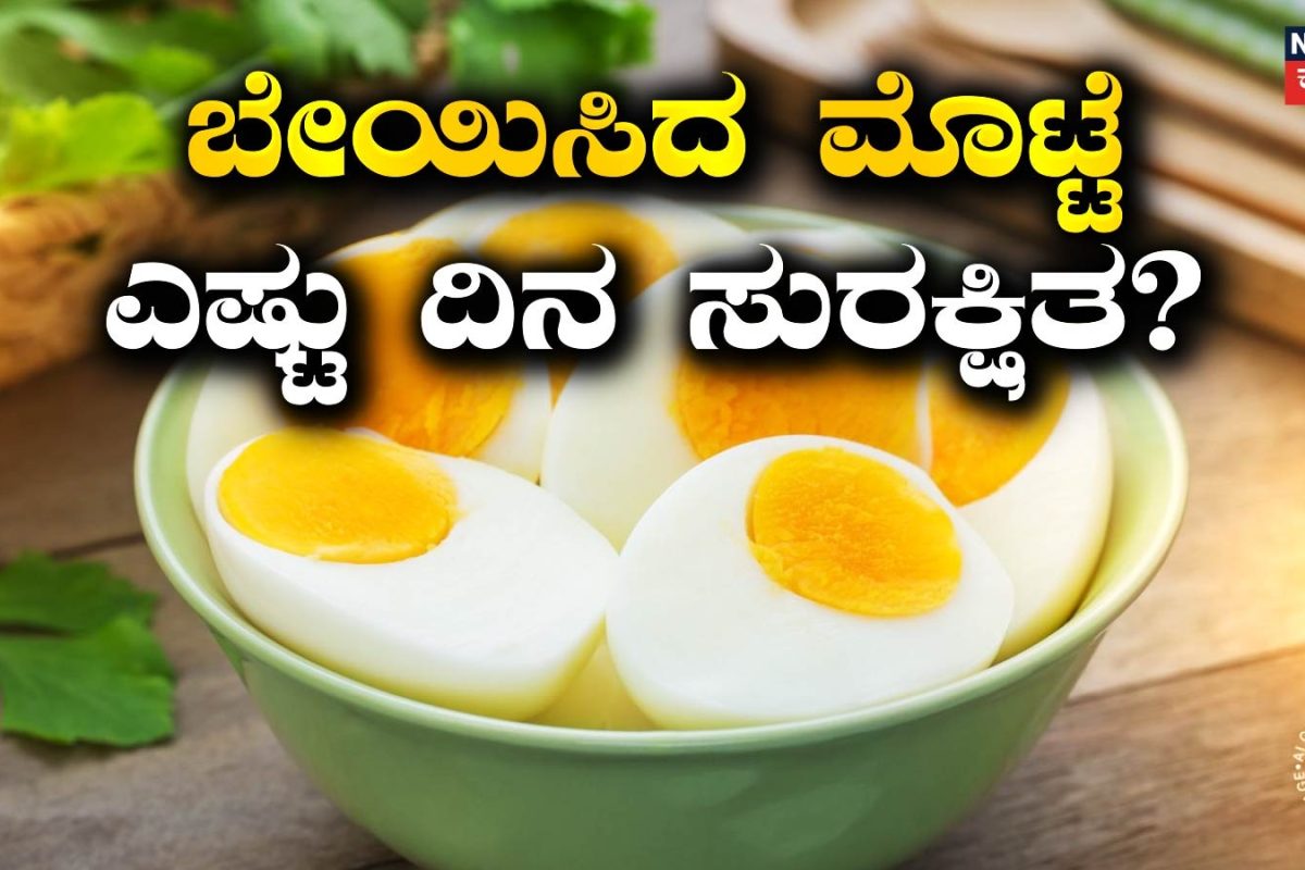 Health Tips: ಬೇಯಿಸಿದ ಮೊಟ್ಟೆಗಳನ್ನು ಎಷ್ಟು ದಿನ ಹೊರಗೆ ಇಡಬಹುದು? ಈ ಬಗ್ಗೆ ತಜ್ಞರು ಹೇಳೋದ್ದೇನು?