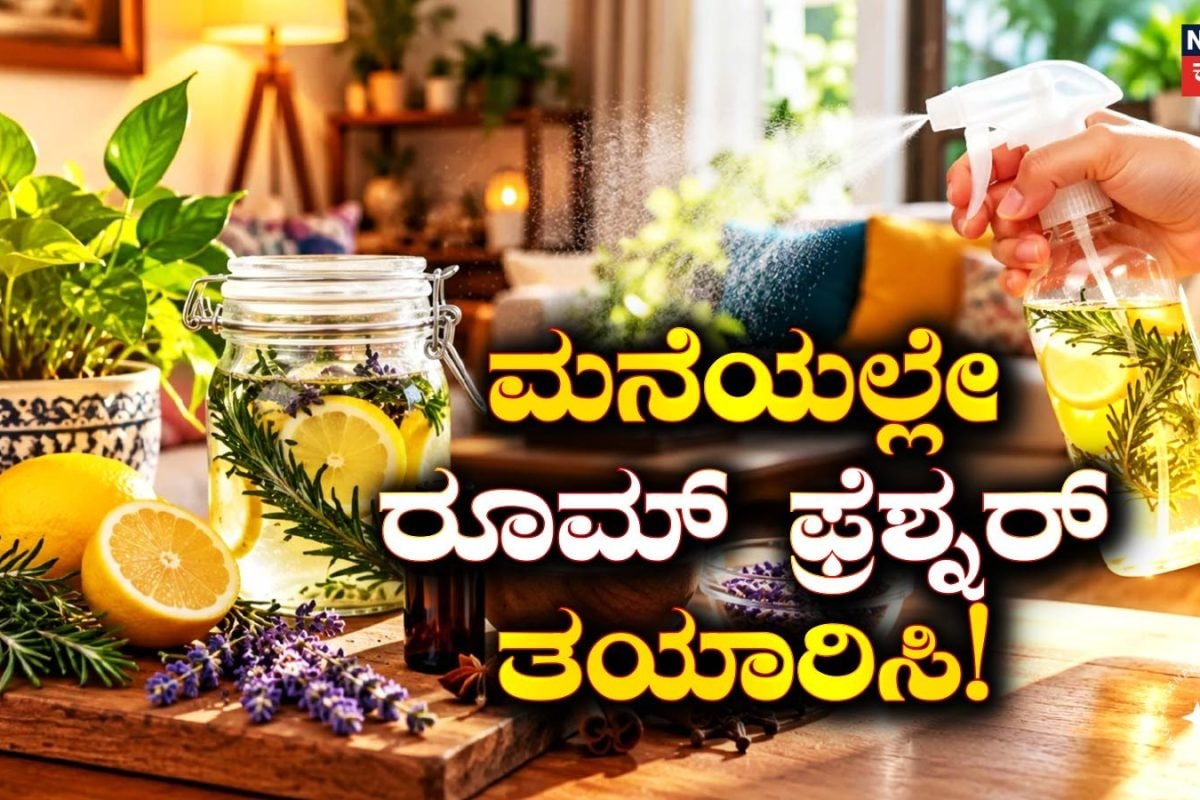 Room Freshener: ಬ್ರಾಂಡೆಡ್ ಸುಗಂಧ ದ್ರವ್ಯ ಬೇಡ, ಮನೆಯಲ್ಲೇ ತಯಾರಿಸಿದ ವಸ್ತುಗಳಿಂದ ರೂಮ್ ಫ್ರೆಶ್ನರ್ ತಯಾರಿಸಿ