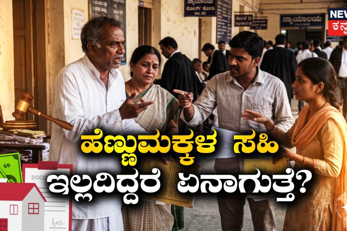 Property Right: ಪಿತ್ರಾರ್ಜಿತ ಆಸ್ತಿಯಲ್ಲಿ ಮಗಳ ಸಹಿ ಇಲ್ಲದೇ ಜಮೀನು ಮಾರಿದರೆ ಏನಾಗುತ್ತೆ? ಪ್ರತಿಯೊಬ್ಬರು ತಿಳಿಯಬೇಕಾದ ಮುಖ್ಯ ಮಾಹಿತಿ ಇದು!