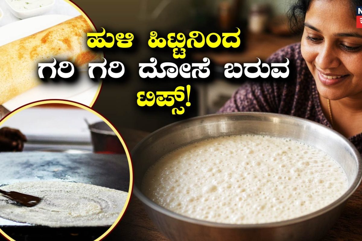 Cooking Tips: ದೋಸೆ ಹಿಟ್ಟು ತುಂಬಾ ಹುಳಿಯಾಗಿದೆಯೇ? ಹೀಗೆ ಮಾಡಿದ್ರೆ ಗರಿ ಗರಿಯಾದ ದೋಸೆ ಬರುತ್ತೆ