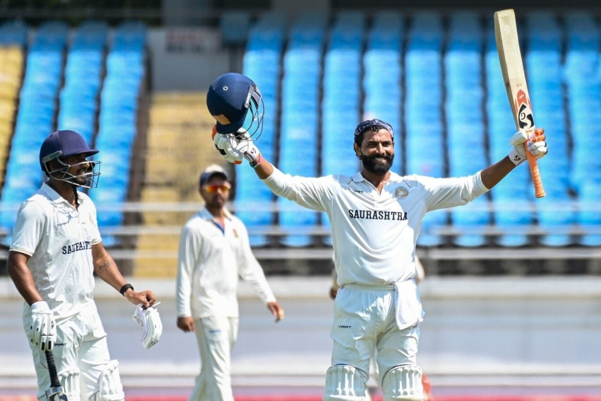Ravindra Jadeja: ಕಿವೀಸ್ ಪ್ರವಾಸಕ್ಕೂ ಮುನ್ನ ಶತಕ ಸಿಡಿಸಿ ಅಬ್ಬರಿಸಿದ ಟೀಮ್ ಇಂಡಿಯಾ ಆಲ್​ರೌಂಡರ್!