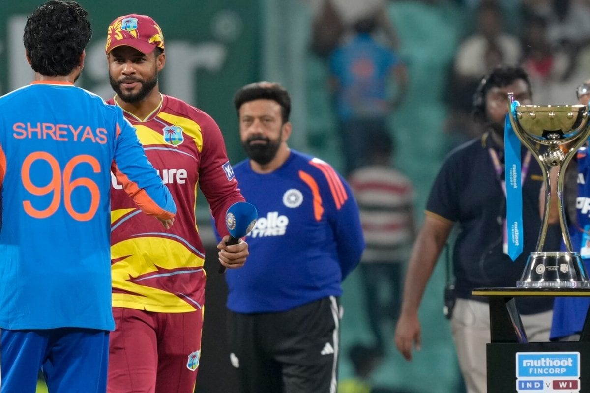 IND vs WI, 1st T20I: ಟಾಸ್ ಗೆದ್ದು ಬೌಲಿಂಗ್ ಆಯ್ಕೆ ಮಾಡಿಕೊಂಡ ಭಾರತ; ವೈಭವ್ ಔಟ್, ಮೂವರ ಕಮ್​ಬ್ಯಾಕ್, ನಮನ್​ ಪದಾರ್ಪಣೆ