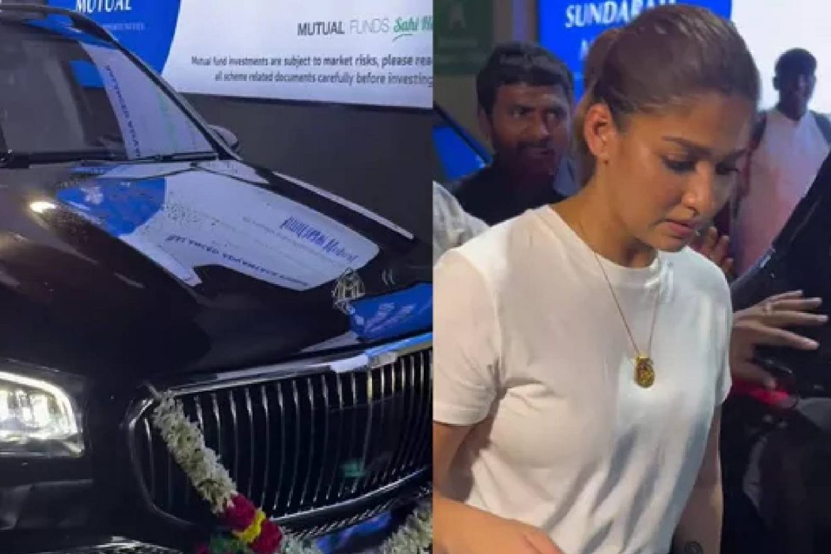 Nayanthara’s Viral Luxury Car Arrival at Event: Fans React