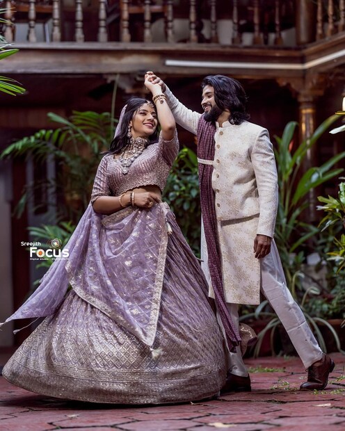  ആ ചിത്രങ്ങള്‍ ഒരു ഫോട്ടോഷൂട്ടിന് വേണ്ടിമാത്രം ഉള്ളതായിരുന്നുവെന്നും ലൈഫില്‍ രണ്ട് പേരും നല്ല സുഹൃത്തുക്കളാണെന്നുമാണ് വിഷ്ണുവിന്‍റെ പ്രതികരണം