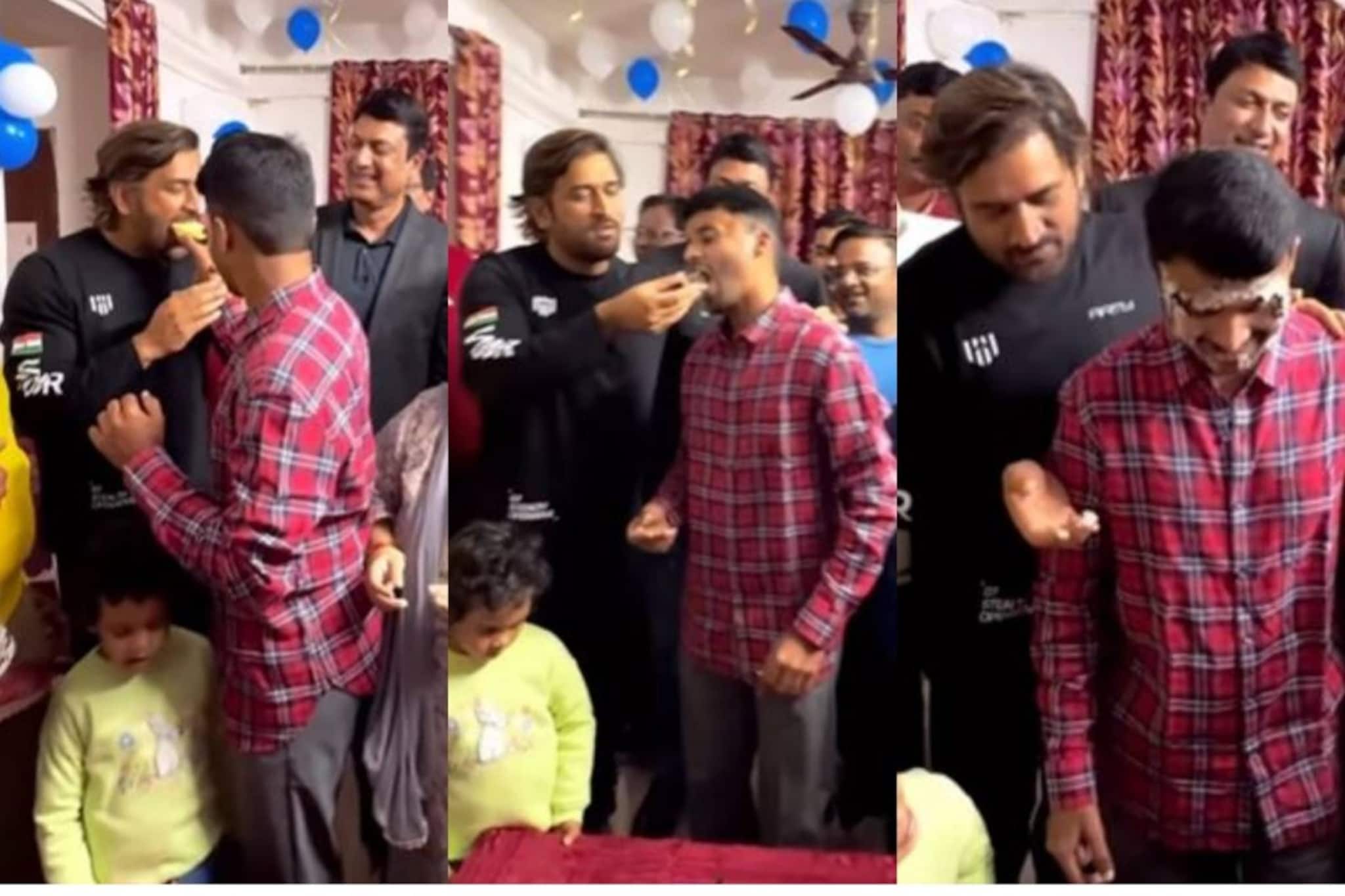 MS Dhoni | 'ഇതിലും വലിയ ബര്‍ത്ത് ഡേ ഗിഫ്റ്റ് കിട്ടുമോ' ആരാധകന്‍റെ പിറന്നാളിന് ധോണിയുടെ സര്‍പ്രൈസ് എന്‍ട്രി