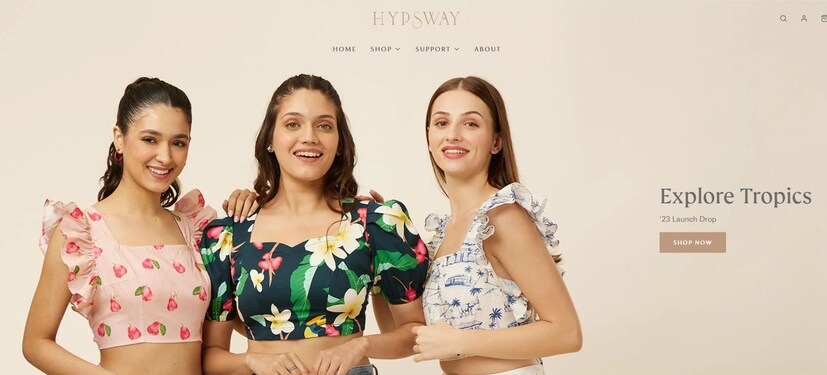  ഹിപ്സ് വേ. കോം hypsway.com എന്ന ഓണ്‍ലൈന്‍ വസ്ത്ര വ്യാപര സ്ഥാപനമാണ് അപര്‍ണ ആരംഭിച്ചിരിക്കുന്നത്.
