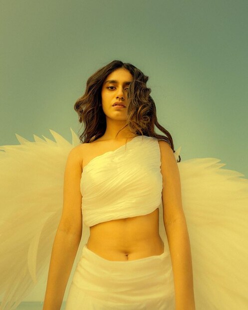  വീണ്ടും ഇന്റർനെറ്റിൽ തരംഗം തീർത്ത് നടി പ്രിയ വാര്യർ. കടൽത്തീരത്തുനിന്ന് ഹോട്ട് ലുക്ക് ചിത്രങ്ങളാണ് പ്രിയ ഇൻസ്റ്റയിൽ പോസ്റ്റ് ചെയ്തിരിക്കുന്നത്. വെളുപ്പ് ഔട്ട് ഫിറ്റ് ധരിച്ച് ഹോട്ടുലുക്കിൽ തിളങ്ങുന്ന ചിത്രങ്ങളാണ് പ്രിയ പങ്കുവച്ചത്. (Photo: Priya P.Varreir/ instagram)