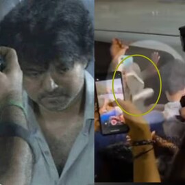 നടൻ വിജയ്ക്കുനേരെ ചെരിപ്പേറ്? വീഡിയോ വൈറൽ
