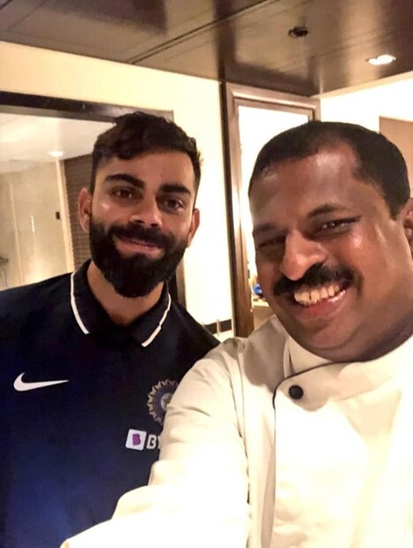  ബാക്കി വന്ന ഭക്ഷണം രാത്രിയിലും തനിക്ക് വേണമെന്ന് കോലി ആവശ്യപ്പെട്ടെന്നും ഷെഫ് പിള്ള പറഞ്ഞു.
