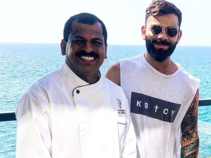  ഭക്ഷണം ഒരു തരത്തിലും വേസ്റ്റ് ആക്കാന്‍ ആഗ്രഹിക്കാത്ത ആളാണ് വിരാട് കോലി. കേരളത്തിലെത്തിയ ഒരവസരത്തില്‍ ഉച്ചയ്ക്ക് ഒരു മിനി  സദ്യയാണ് അദ്ദേഹത്തിനായി ഒരുക്കിയത്.