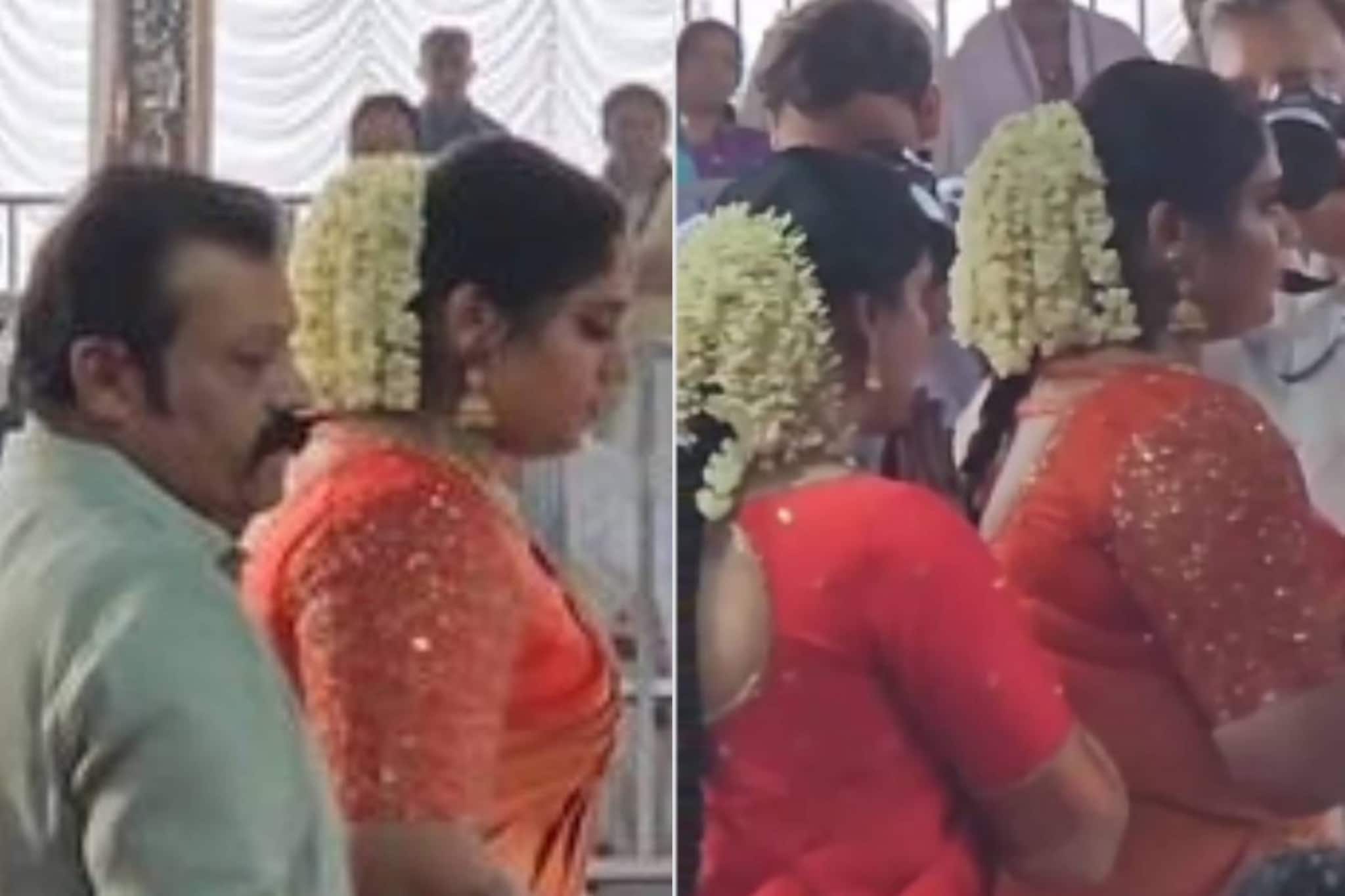 Bhagya Suresh | മകളെ കിലോക്കണക്കിന് സ്വർണത്തിൽ മുക്കാതെ സുരേഷ് ഗോപി; ലാളിത്യം നിറഞ്ഞ വധുവായി ഭാഗ്യ