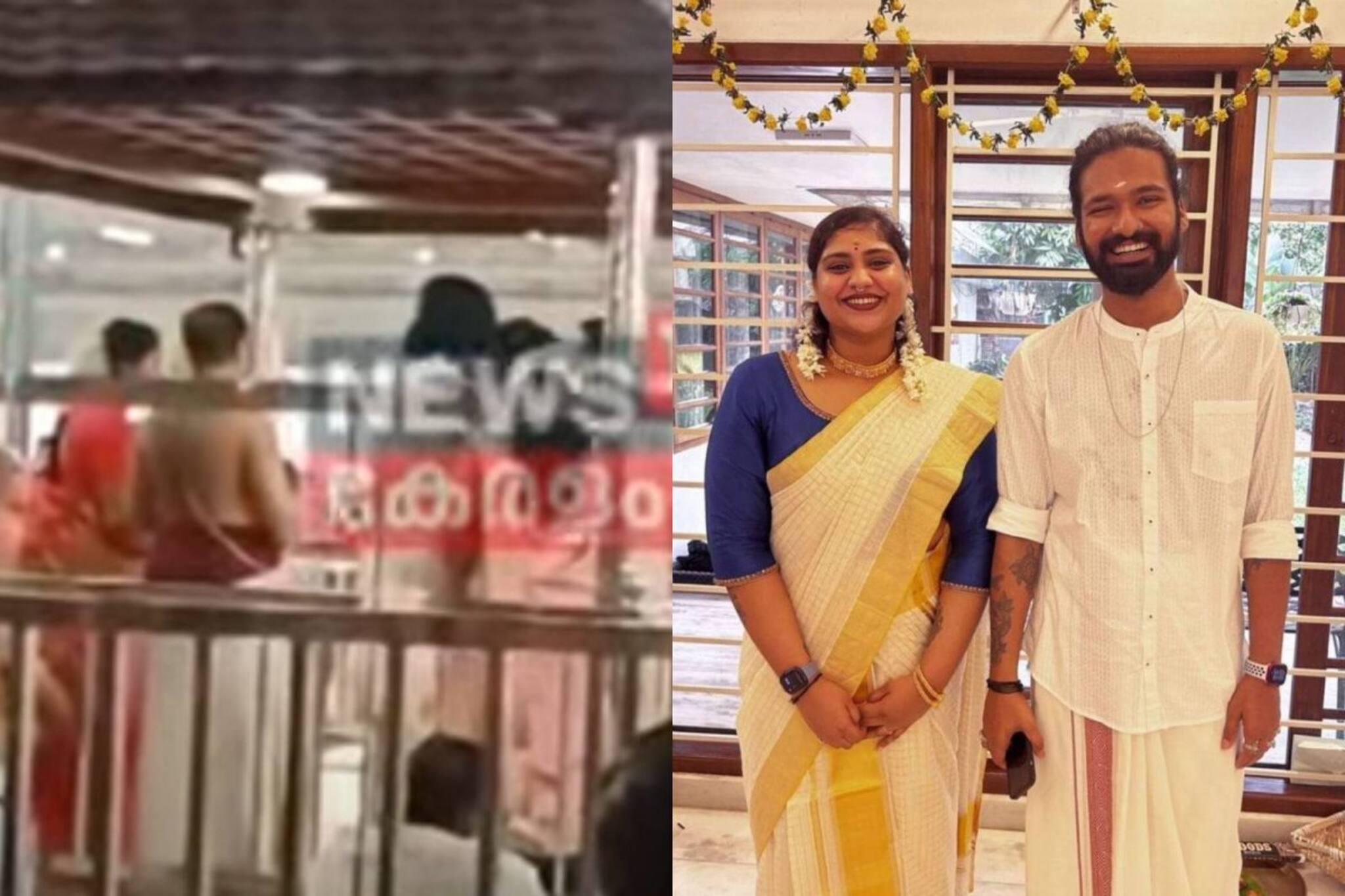 പ്രധാനമന്ത്രി സാക്ഷി; ഭാഗ്യാ സുരേഷിന് ശ്രേയസ് മോഹൻ താലിചാർത്തി