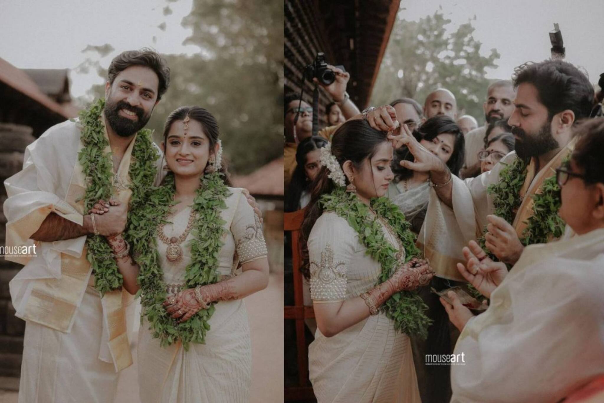 Govind Padmasoorya | താലികെട്ട് വടക്കുംനാഥന് മുന്നിൽ; ഗോവിന്ദ് പത്മസൂര്യയും നടി ഗോപിക അനിലും വിവാഹിതരായി