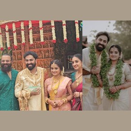 ദുൽഖറിനോടും ജയസൂര്യയോടും ഇലയ്ക്ക് പുറത്തു ചിതറി വീഴാതെ വിളമ്പാൻ പറയണം; ഗോപിക അനിലിന്റെ വിവാഹത്തിന് വൈറലായി വീഡിയോ