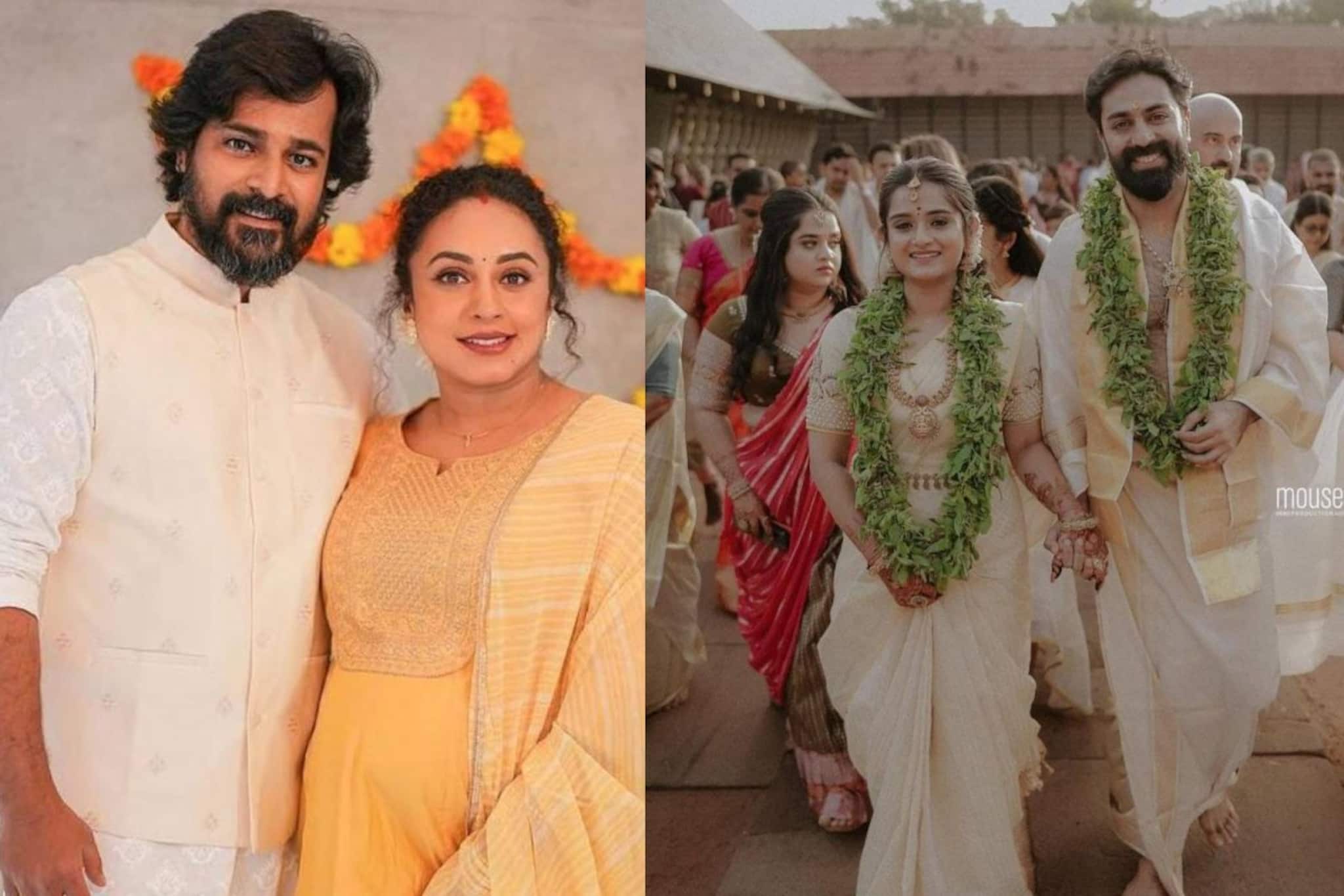 'വേഗം തിരിച്ചു വാ; രണ്ട് കൊച്ചുങ്ങളെ ഹാന്‍ഡില്‍  ചെയ്യാന്‍ പാടാണ്';  ജിപിയുടെ കല്യാണം കൂടാൻ പോയ  പേളിയോട് ശ്രീനിഷ്