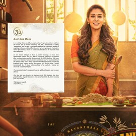 'അന്നപൂരണി' സിനിമാ വിവാദത്തിൽ മാപ്പുപറഞ്ഞ് നയൻതാര, 'ജയ് ശ്രീറാം' എന്ന തലക്കെട്ടോടെ ക്ഷമാപണക്കത്ത് 'അന്നപൂരണി' സിനിമാ വിവാദത്തിൽ മാപ്പുപറഞ്ഞ് നയൻതാര, 'ജയ് ശ്രീറാം' എന്ന തലക്കെട്ടോടെ ക്ഷമാപണക്കത്ത്