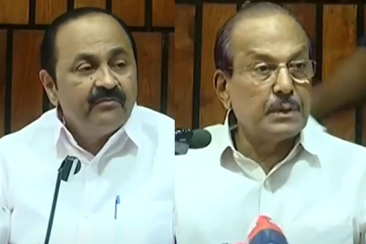 ഗവർണർ നിയമസഭയെ അവഹേളിച്ചെന്ന് വി.ഡി.സതീശൻ; വണങ്ങാൻ നിന്നപ്പോൾ വാണംവിട്ട പോലെ പോയെന്ന് കുഞ്ഞാലിക്കുട്ടി| vd satheesan pk kunhalikutty on governor arif mohammed ...
