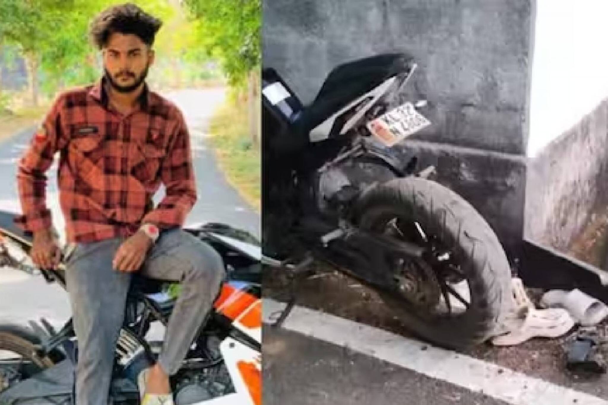 ബൈക്ക് നിയന്ത്രണം വിട്ട് മൂടാത്ത ഓടയിൽ വീണു; യുവാവ് മരിച്ചു