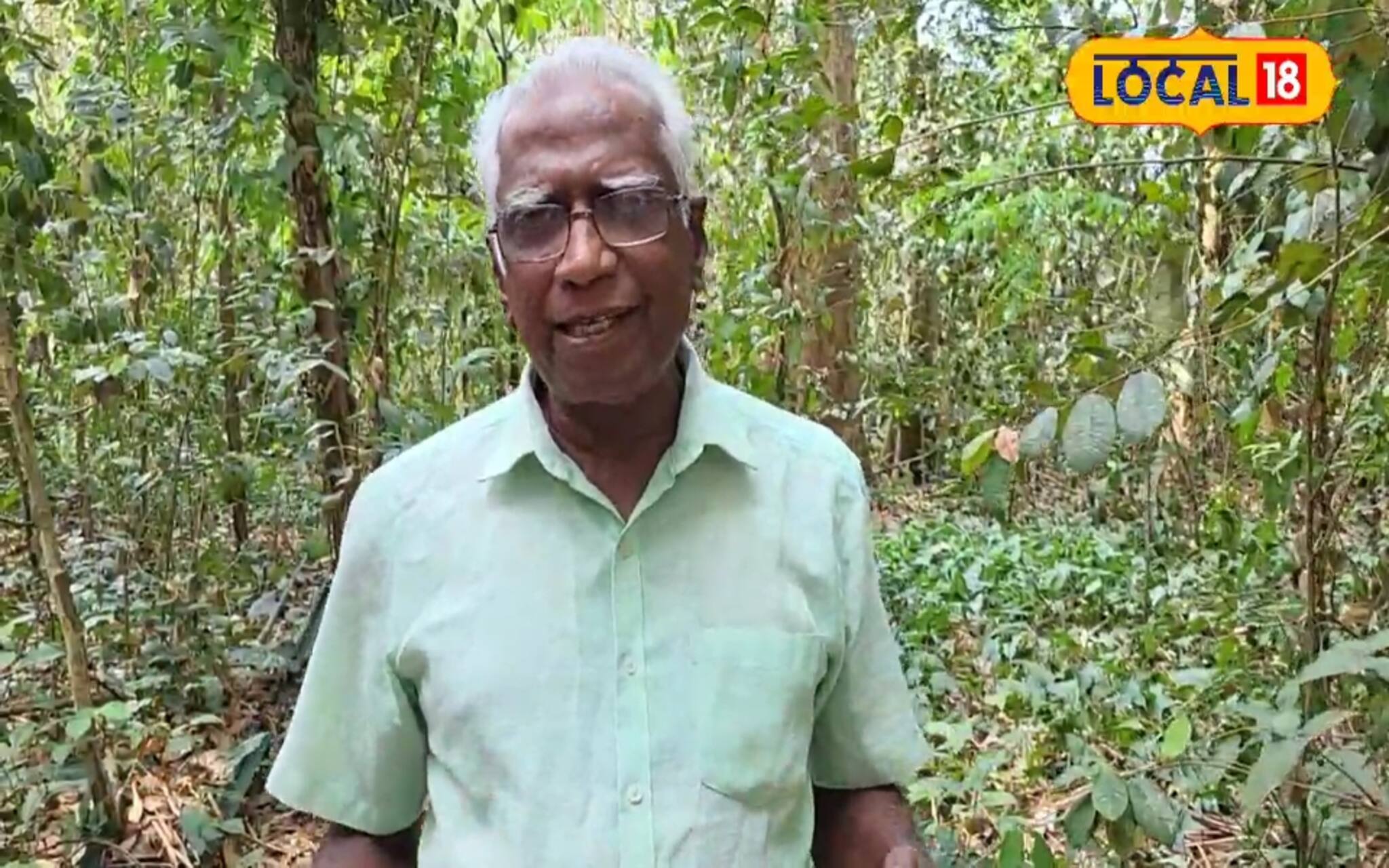 വീട് കാടാക്കി മാറ്റിയ പ്രകൃതി സ്‌നേഹി