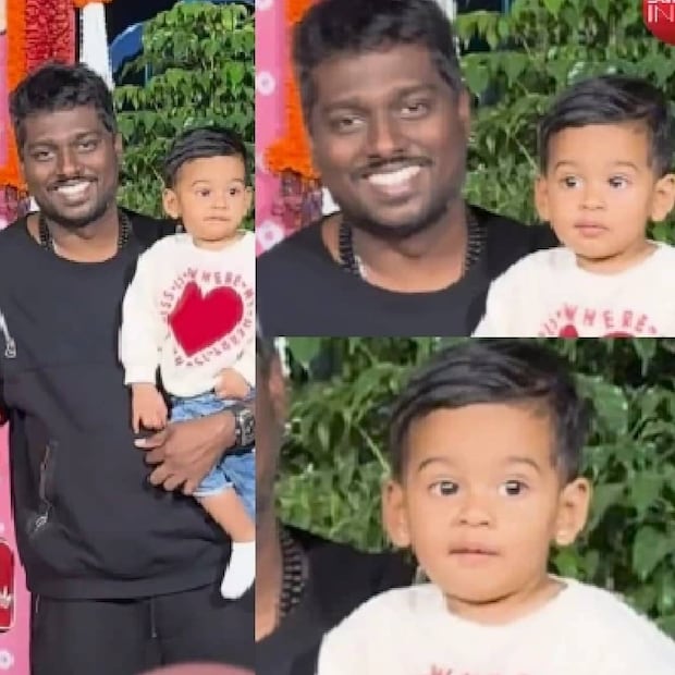  എന്നാൽ ഇത്തവണ എത്തിയത് മറ്റ് എല്ലാ ആഘോഷങ്ങള്‍ക്കും എത്തുന്നതു പോലെയല്ല. ഭാര്യ പ്രിയയും മകൻ മീറും അറ്റ്ലിക്കൊപ്പമുണ്ടായിരുന്നു. ജനിച്ചത് മുതൽ ഇതുവരെ മറച്ചുവച്ചിരുന്ന മകന്‍ മീറിന്റെ മുഖം ആദ്യമായി പ്രിയയും അറ്റ്‌ലിയും വെളിപ്പെടുത്തിയിരിക്കുകയാണ്.