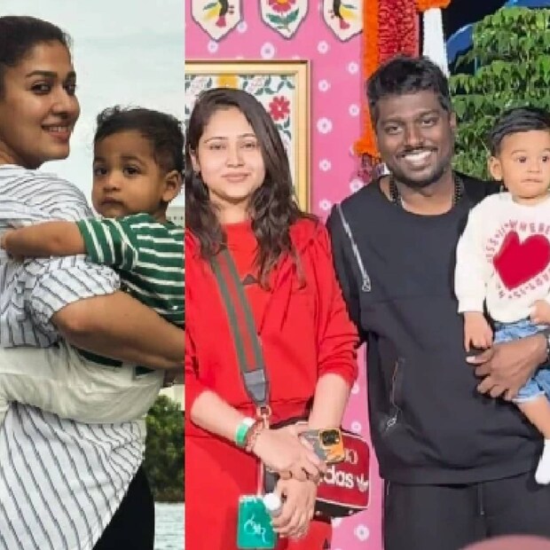  നയൻതാരയുടെ മകനല്ലേ അറ്റ്ലിയുടെ കയ്യിലിരിക്കുന്നത്?, ഇത് ഉലക് അല്ലേ..? നയൻതാരയുടെ മകൻ എന്താണ് അറ്റ്ലിക്കും ഭാര്യയ്ക്കുമൊപ്പം? എന്നിങ്ങനെ രസകരമായ നിരവധി കമന്റുകൾ മീറിന്റെ മുഖം വെളിപ്പെടുത്തിയുള്ള വീഡിയോയ്ക്ക് ലഭിക്കുന്നുണ്ട്.