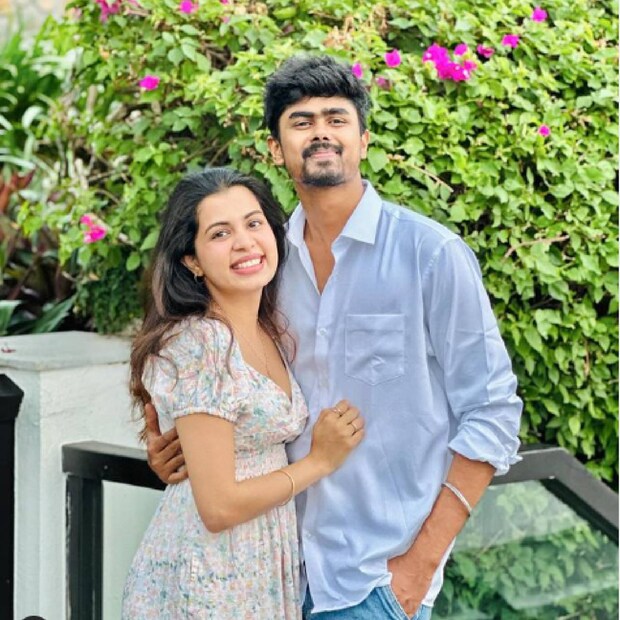 Diya Krishna, Diya Krishna Aswin Ganesh news, Aswin Ganesh buys new scooter, Diya Krishna engagement, Diya Krishna boyfriend, Diya Krishna husband, Diya Krishna romance, Aswin Ganesh, ദിയാ കൃഷ്ണ, അശ്വിൻ ഗണേഷ്