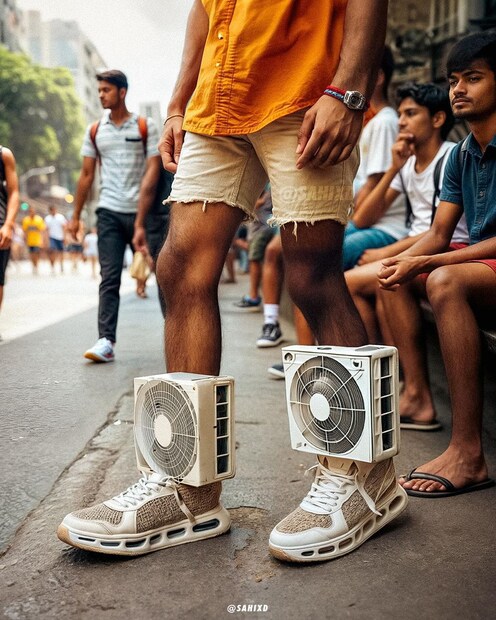  സ്ട്രീറ്റ് ഫോട്ടോഗ്രഫിയെന്ന് തോന്നിപ്പിക്കുന്ന ചിത്രങ്ങളാണ് ഇവ. എഐ സാങ്കേതിക വിദ്യയിലൂടെ നിര്‍മ്മിച്ച ചിത്രങ്ങള്‍ ഏവരും ഏറ്റെടുത്തിരിക്കുകയാണ്. എഐ ആര്‍ട്ടിസ്റ്റ് സാഹിദ് എസ്‌കെയാണ് ഈ ചിത്രങ്ങളുടെ ഉപജ്ഞാതാവ്.(Pic credits: Instagram/Sahixd)