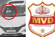 മൂന്നു വയസ്സുകാരനെ മടിയിൽ വച്ച് വണ്ടിയോടിച്ചു;  പിതാവിന്റെ ലൈസൻസ് സസ്പെന്‍ഡ് ചെയ്ത് MVD