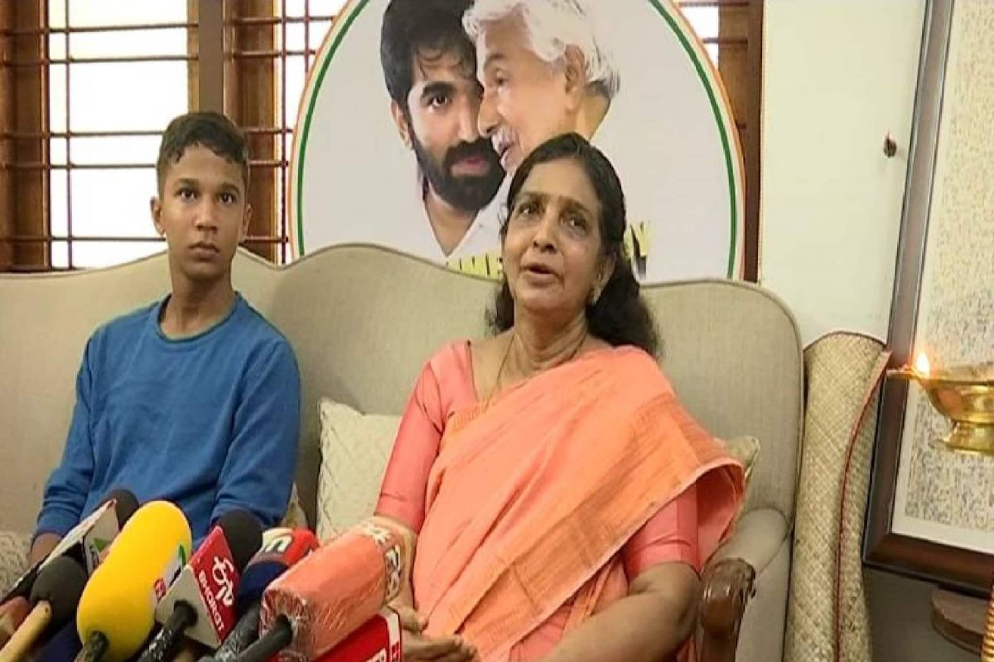 'എന്റെ മൂന്നു മക്കളും ബിജെപിയിലേക്ക് പോകില്ല;അനിൽ ആന്റണി മകനെ പോലെയെങ്കിലും  ആശയപരമായി എതിർക്കും': മറിയാമ്മ ഉമ്മന്‍