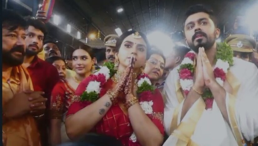  പാലക്കാട് നെന്മാറ സ്വദേശിയായ നവനീതാണ് മാളവികയുടെ വരൻ. നവനീത് യു.കെയിൽ ചാർട്ടേഡ് അക്കൗണ്ടന്‍റാണ്.