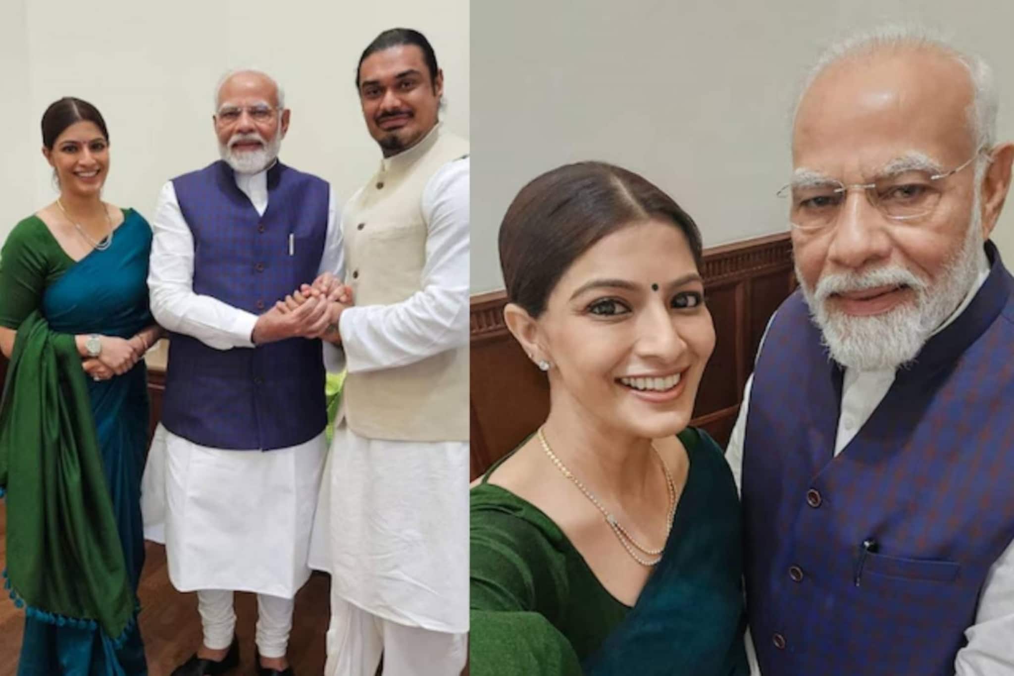 പ്രധാനമന്ത്രിയെ നേരിട്ടുകണ്ട് വിവാഹം ക്ഷണിച്ച് വരലക്ഷ്മിയും കുടുംബവും; 'ഇത് ശരിക്കുമൊരു ബഹുമതിയാണ്'