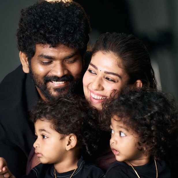 ആരെല്ലാം ഉണ്ടെങ്കിലും, ഇനിയും ഒരു സിനിമയിൽ പോലും അഭിനയിക്കാതെ ഫാൻസിനെ കൂട്ടുന്ന ഉയിരും ഉലകവും എവിടെയെന്നാകും അവരുടെ ഫാൻസ്‌ അന്വേഷിക്കുക. പോസ്റ്റ് ചെയ്ത ചിത്രത്തിൽ കുട്ടിക്കുറുമ്പമാർ ഇല്ല. അവർ മറ്റെവിടെയെങ്കിലും അടിച്ചുപൊളിച്ച് എന്ജോയ് ചെയ്യുന്നുണ്ടാവും 